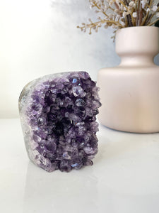 Amethyst Natural Crystal Cluster A289