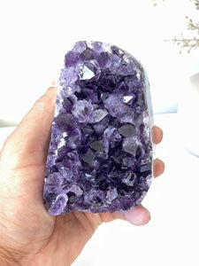 Amethyst Natural Crystal Cluster A293