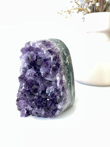 Amethyst Natural Crystal Cluster A293