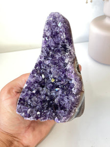 Amethyst Natural Crystal Cluster A295