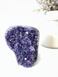 Amethyst Natural Crystal Cluster A297