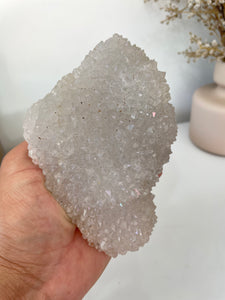 Natural Anandalite 'Iris aka Rainbow Quartz' Crystal Cluster Rare AN011