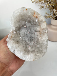 Natural Anandalite 'Iris aka Rainbow Quartz' Crystal Cluster Rare AN012