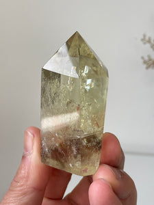 Citrine Crystal Tower T114a