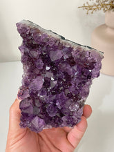 Load image into Gallery viewer, Amethyst High-Grade Natural Crystal Cluster A303
