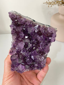 Amethyst High-Grade Natural Crystal Cluster A303