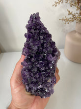 Load image into Gallery viewer, Amethyst High-Grade Natural Crystal Cluster A313
