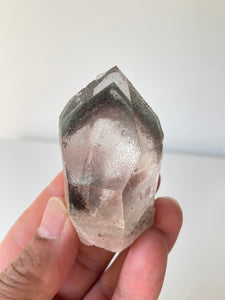 Chlorite Green Phantom Himalayan Quartz Crystal Q293a