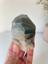 Load image into Gallery viewer, Chlorite Green Phantom Himalayan Quartz Crystal Q287a
