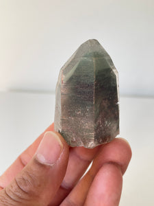 Chlorite Green Phantom Himalayan Quartz Crystal Q297a