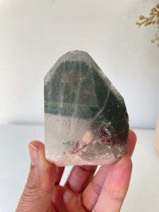 Chlorite Green Phantom Himalayan Quartz Crystal Q288a