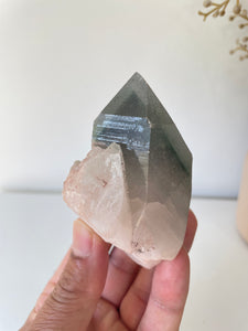 Chlorite Green Phantom Himalayan Quartz Crystal Q288a