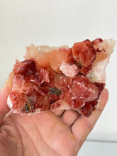 Load image into Gallery viewer, Orange-Red Stilbite Natural Cluster Rare AP591a
