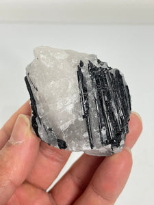 Tourmalinated Quartz Raw Natural PT037