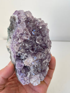 Amethyst Natural Crystal Cluster A382