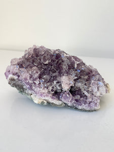 Amethyst Natural Crystal Cluster A382