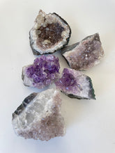 Load image into Gallery viewer, Bulk Lot Amethyst clusters (pack of 5) - K309
