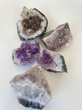 Load image into Gallery viewer, Bulk Lot Amethyst clusters (pack of 5) - K309
