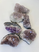 Load image into Gallery viewer, Bulk Lot Amethyst clusters (pack of 6) - K311
