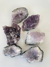 Load image into Gallery viewer, Bulk Lot Amethyst clusters (pack of 6) - K312
