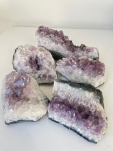 Load image into Gallery viewer, Bulk Lot Amethyst clusters (pack of 5) - K315
