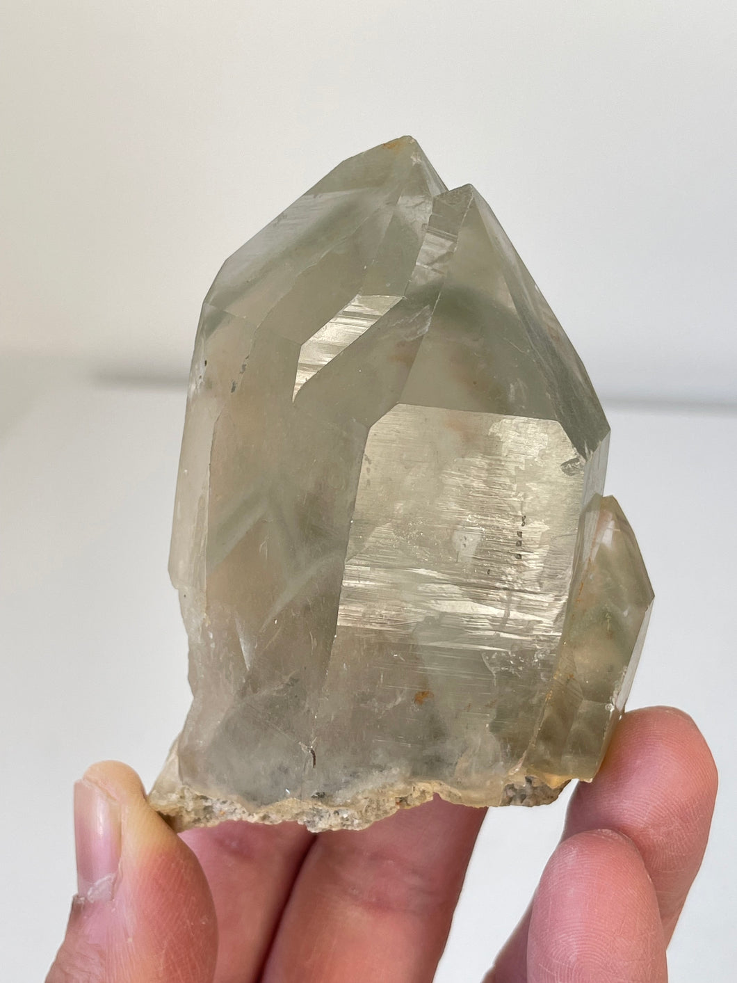 Green Phantom Himalayan Quartz Crystal Q282a