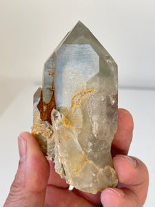 Green Phantom Himalayan Quartz Crystal Q282a