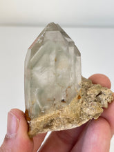 Load image into Gallery viewer, Green Phantom Himalayan Quartz Crystal Q285a
