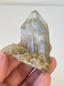 Green Phantom Himalayan Quartz Crystal Q285a