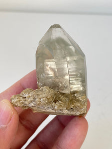 Green Phantom Himalayan Quartz Crystal Q285a