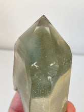 Load image into Gallery viewer, Green Phantom Himalayan Quartz Crystal Q286a
