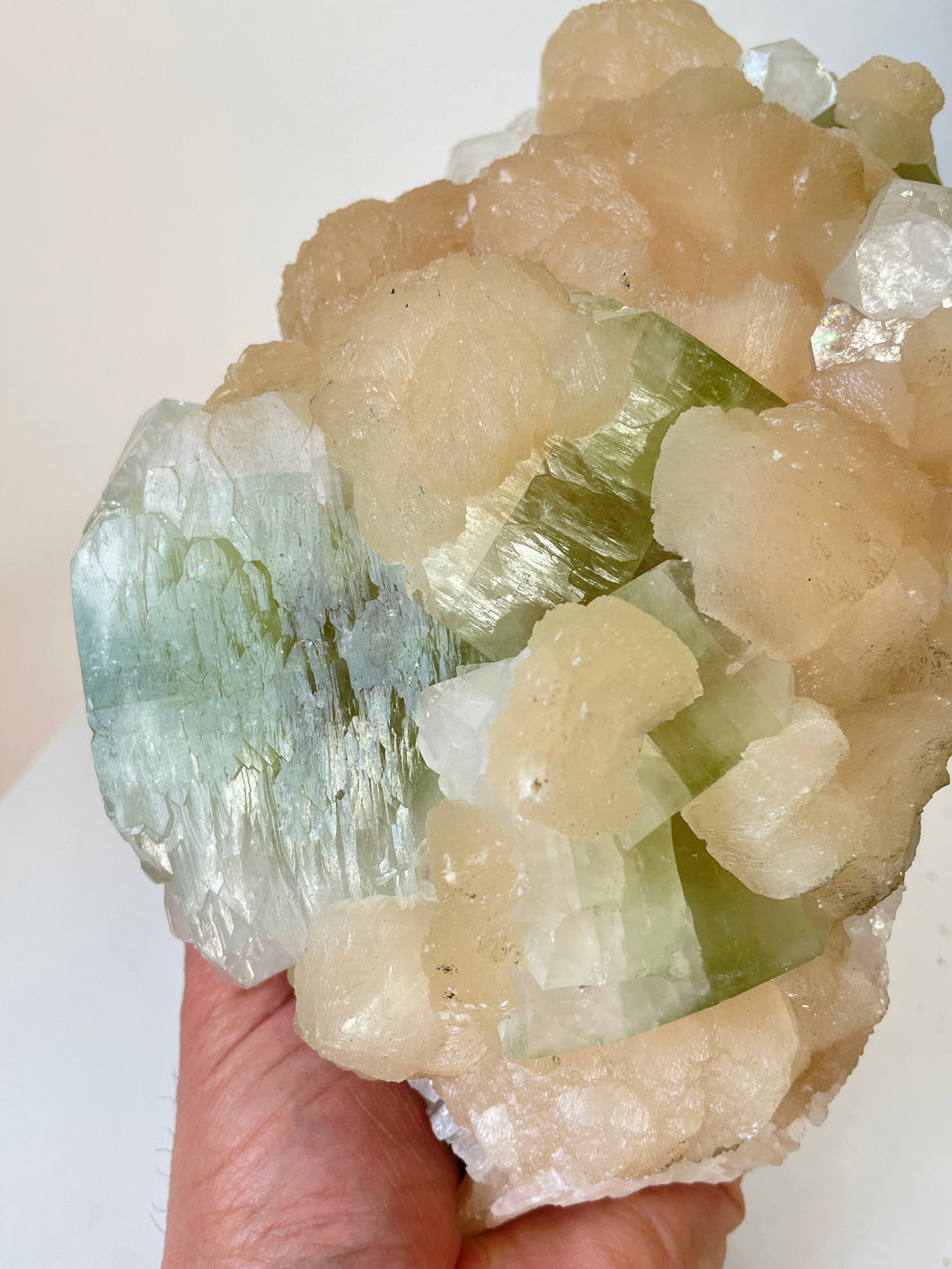 Apophyllite Natural Cluster AP611A