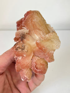 Orange-Red Stilbite Natural Cluster Rare AP627a