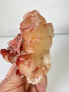 Orange-Red Stilbite Natural Cluster Rare AP629a