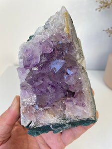 Amethyst Natural Crystal Cluster A390