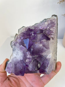 Amethyst Natural Crystal Cluster A391