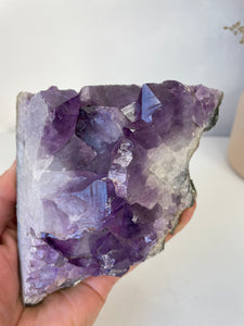 Amethyst Natural Crystal Cluster A391