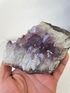 Amethyst Natural Crystal Cluster A393