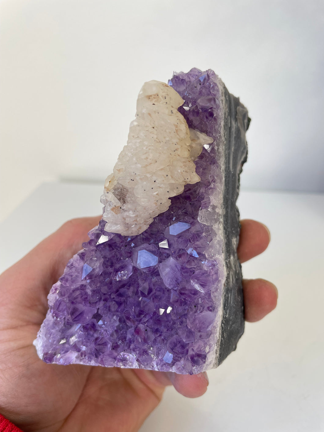 Amethyst Natural Crystal Cluster A394