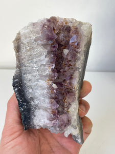 Amethyst Natural Crystal Cluster A395