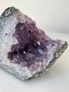 Amethyst Natural Crystal Cluster A398