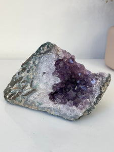 Amethyst Natural Crystal Cluster A398