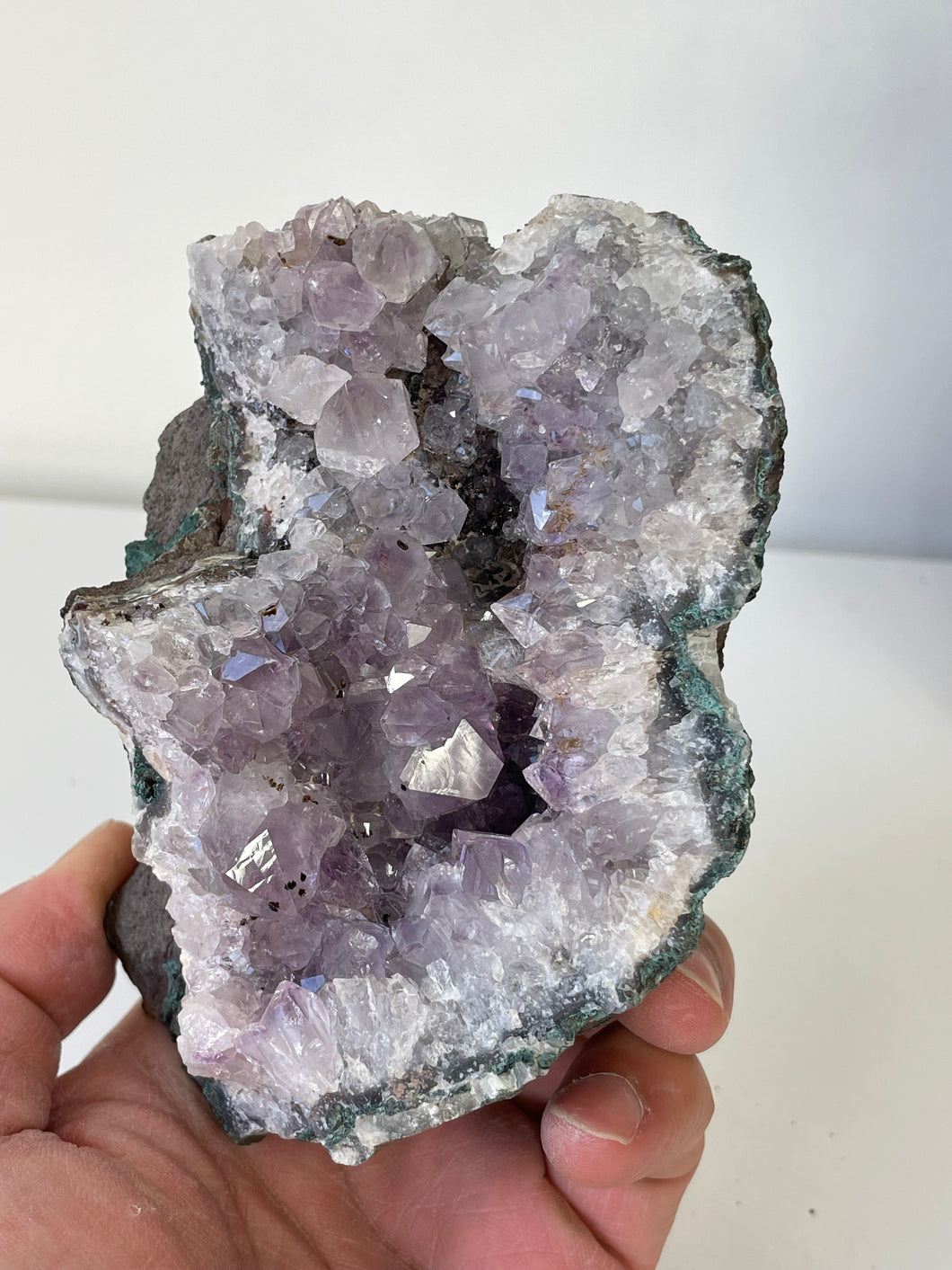 Amethyst Natural Crystal Cluster A399