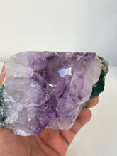 Load image into Gallery viewer, Amethyst Natural Crystal Cluster A404
