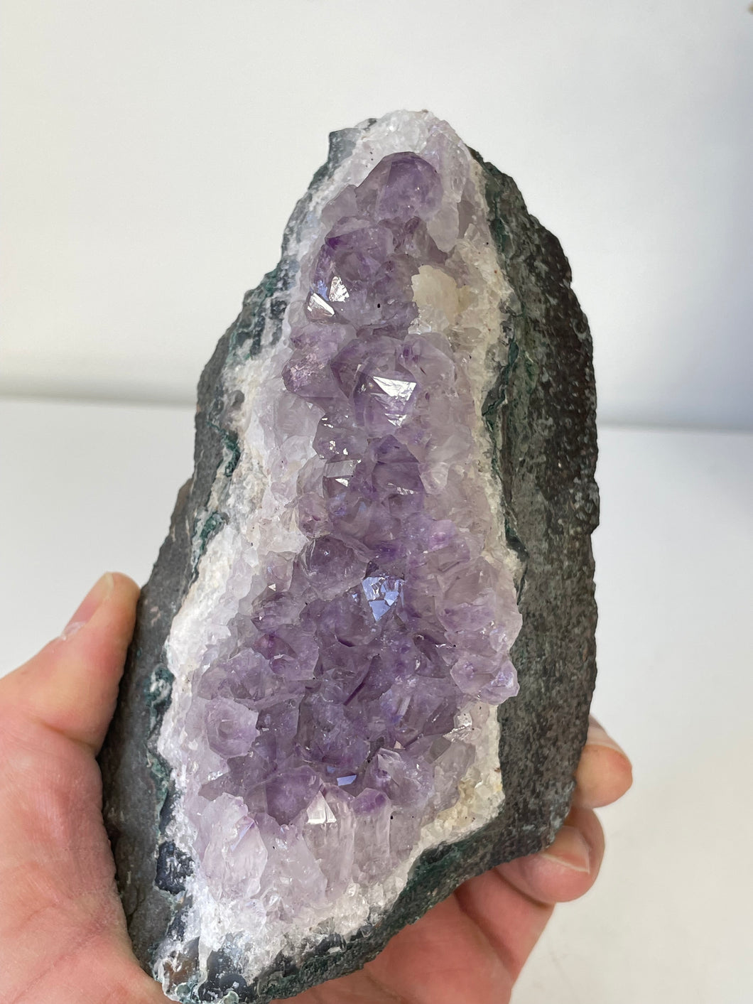 Amethyst Natural Crystal Cluster A405