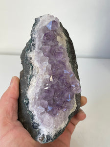 Amethyst Natural Crystal Cluster A405