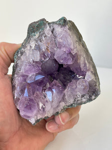 Amethyst Natural Crystal Cluster A409