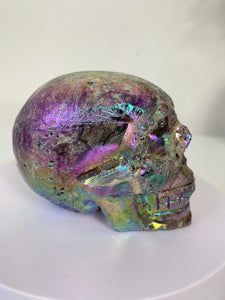 Aura Sphalerite Crystal Skull S061