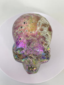 Aura Sphalerite Crystal Skull S061