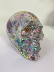 Aura Sphalerite Crystal Skull S062